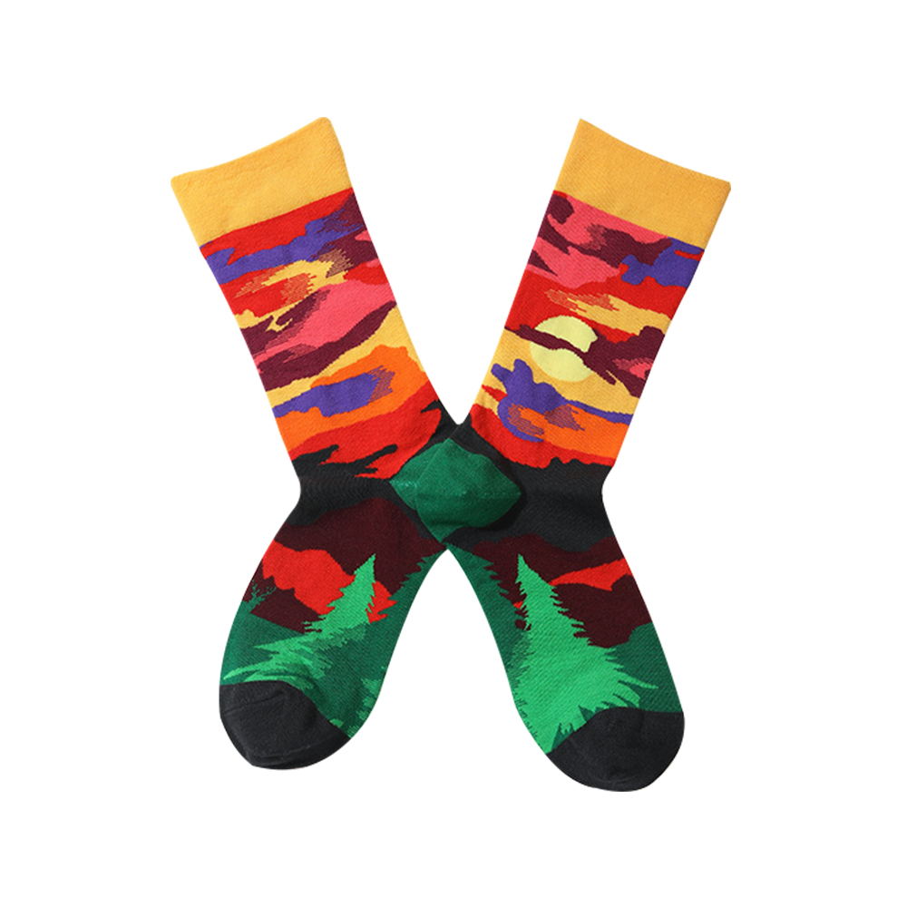 Casual Heat Transfer Custom Crew Socks Casual Heat Transfer Custom Crew Socks
