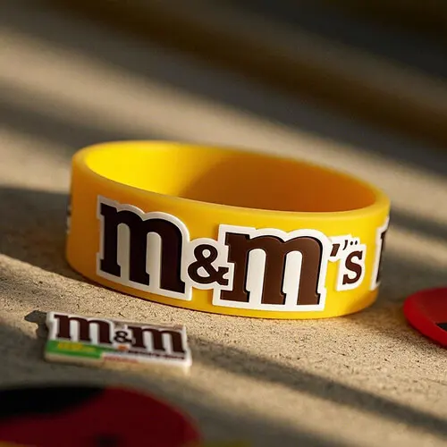 Custom M&M's Wristbands