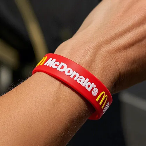 Custom McDonald's Wristbands