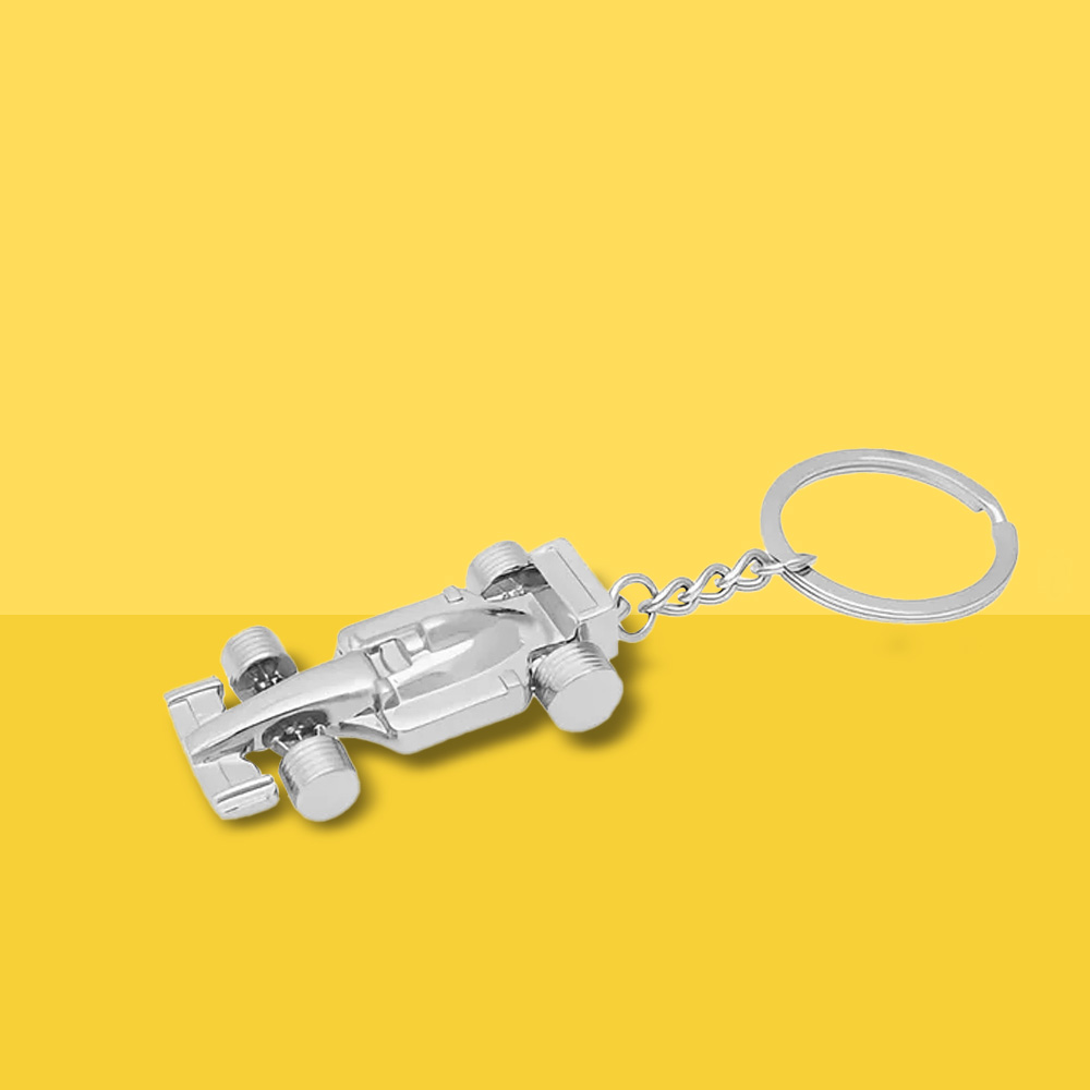 Mini Race Car Keyring Metal Keychain Mini Race Car Keyring Metal Keychain