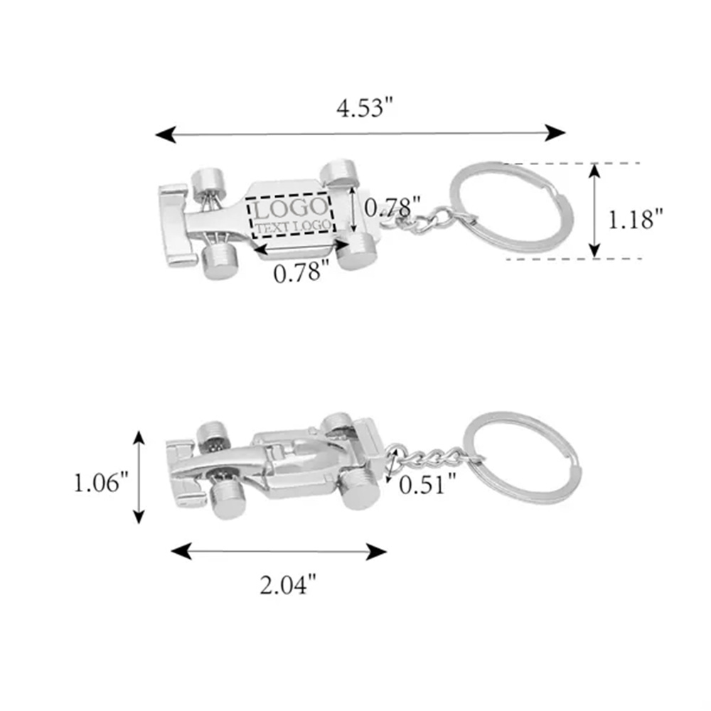 Mini Race Car Keyring Metal Keychain Mini Race Car Keyring Metal Keychain