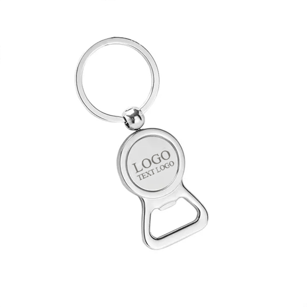 Metal Chrome Bottle Opener Keychains Metal Chrome Bottle Opener Keychains
