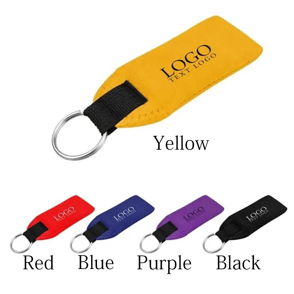 Giveaway Neoprene Floating Keychain