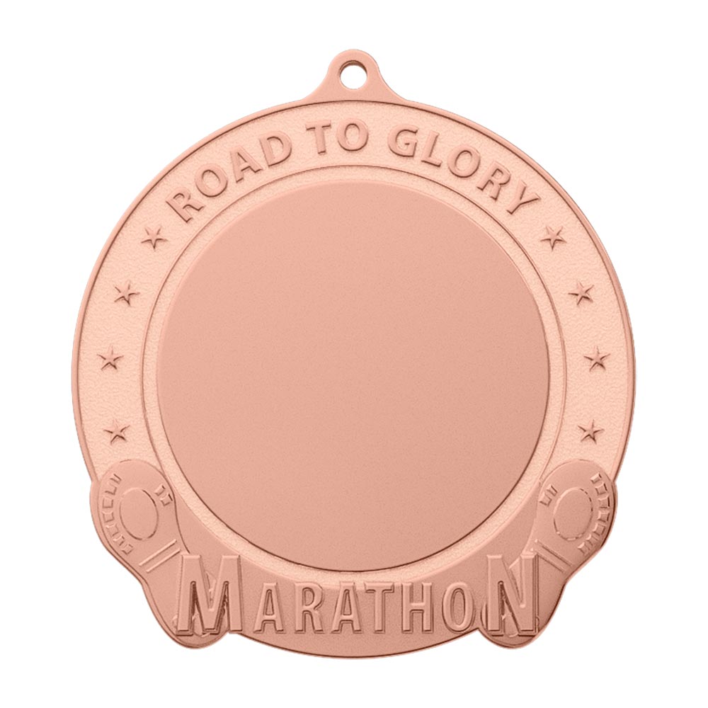 10K Run Unity Medal Shiny Copper