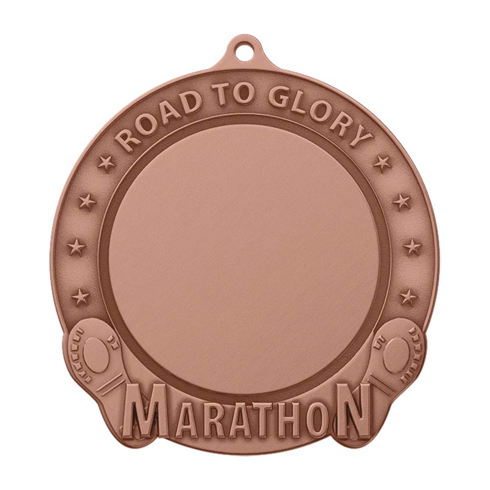 10K Run Unity Medal antique copper
