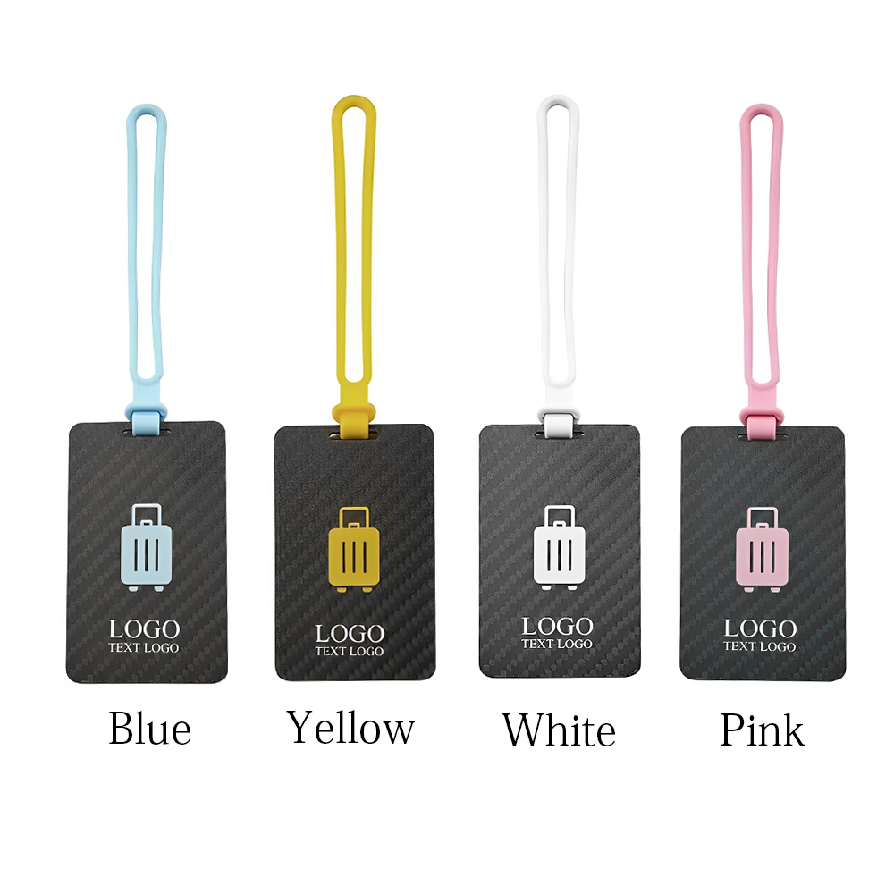 Carbon Fiber Luggage Tag