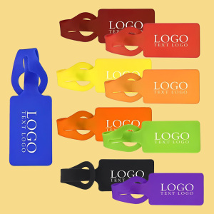 Rectangular Silicone Luggage Tag 745868