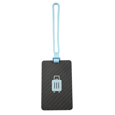 Carbon Fiber Luggage Tag