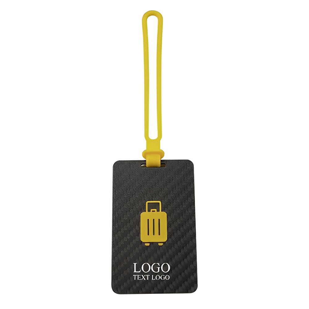Carbon Fiber Luggage Tag
