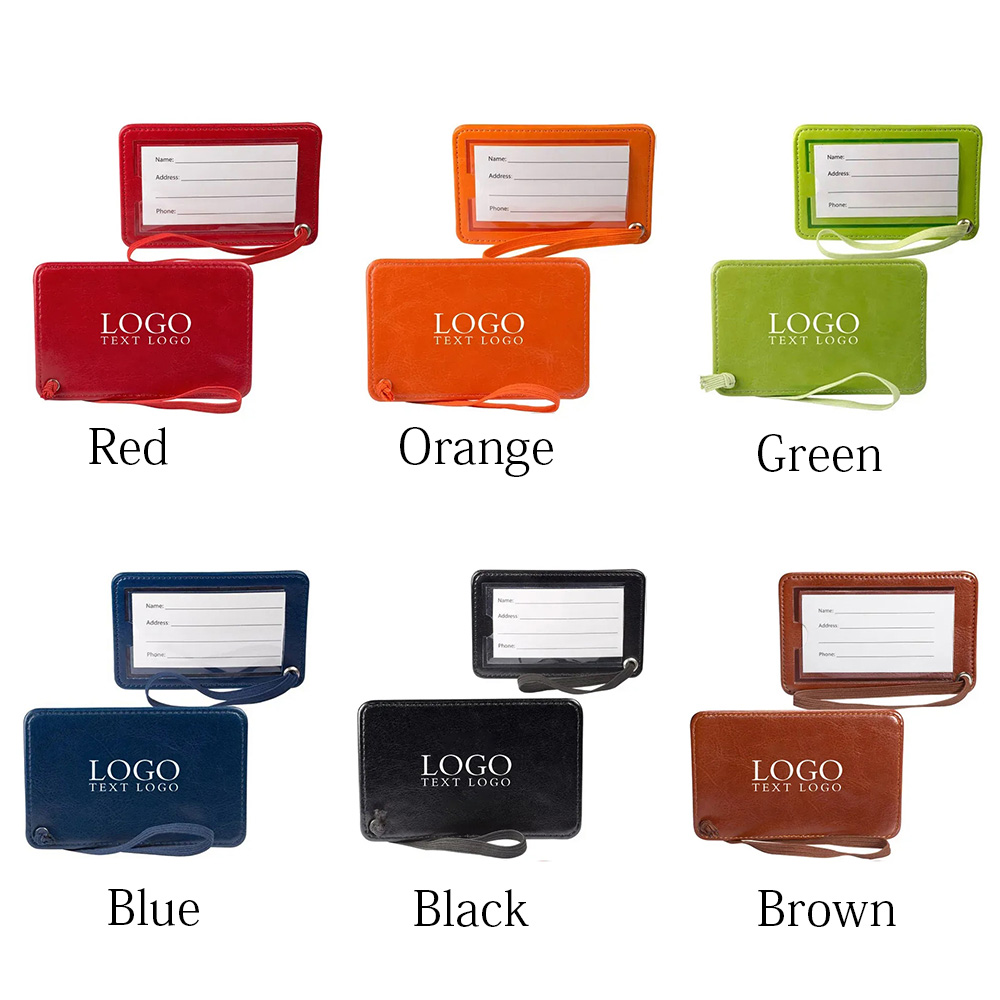 Travel Luggage Tag with Clear Window