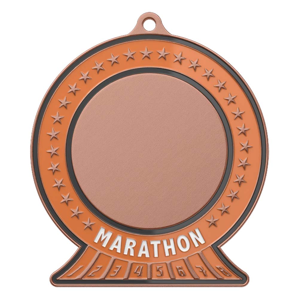 Marathon 2025 Victory Medal Antique Copper Marathon 2025 Victory Medal Antique Copper