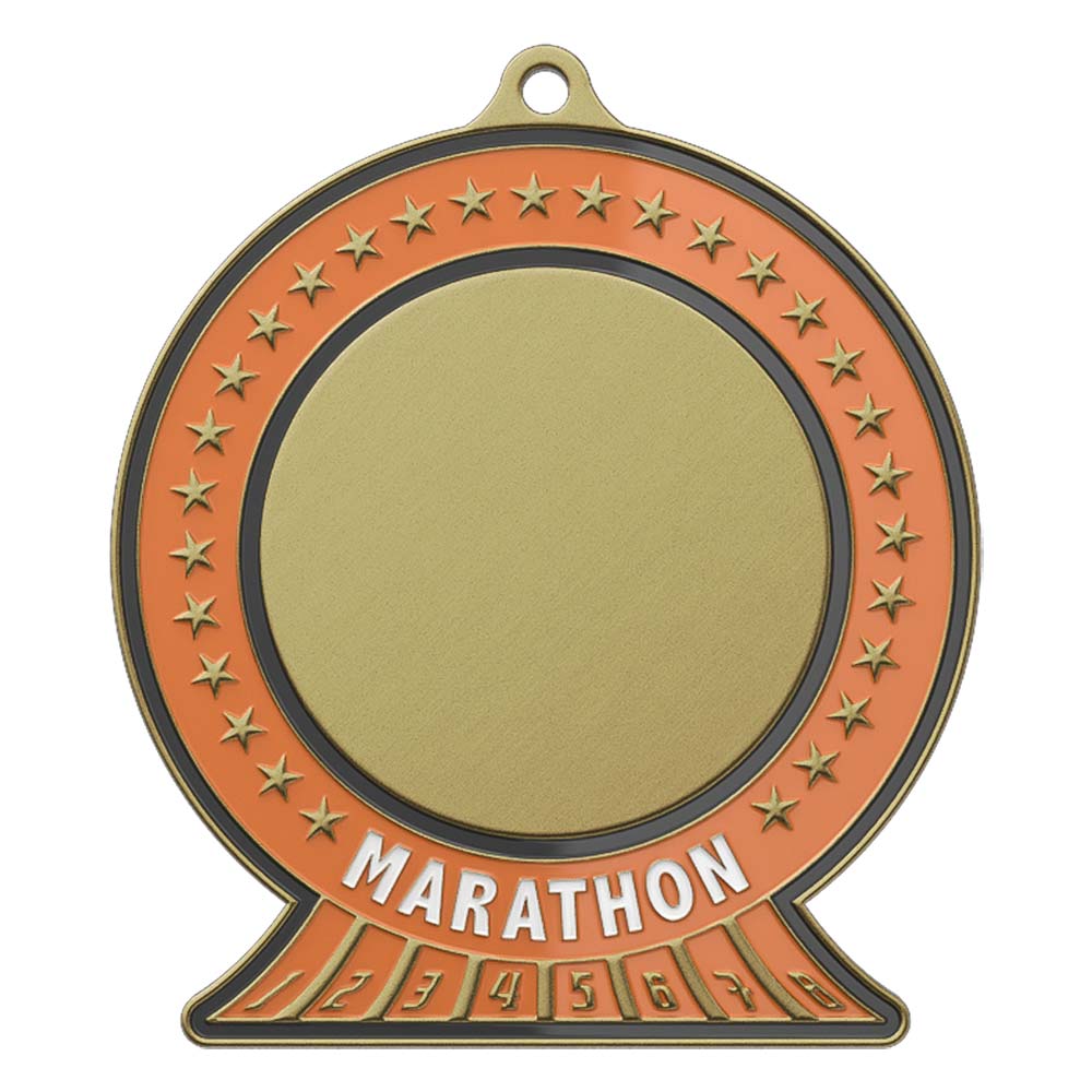 Marathon 2025 Victory Medal Antique Gold Marathon 2025 Victory Medal Antique Gold