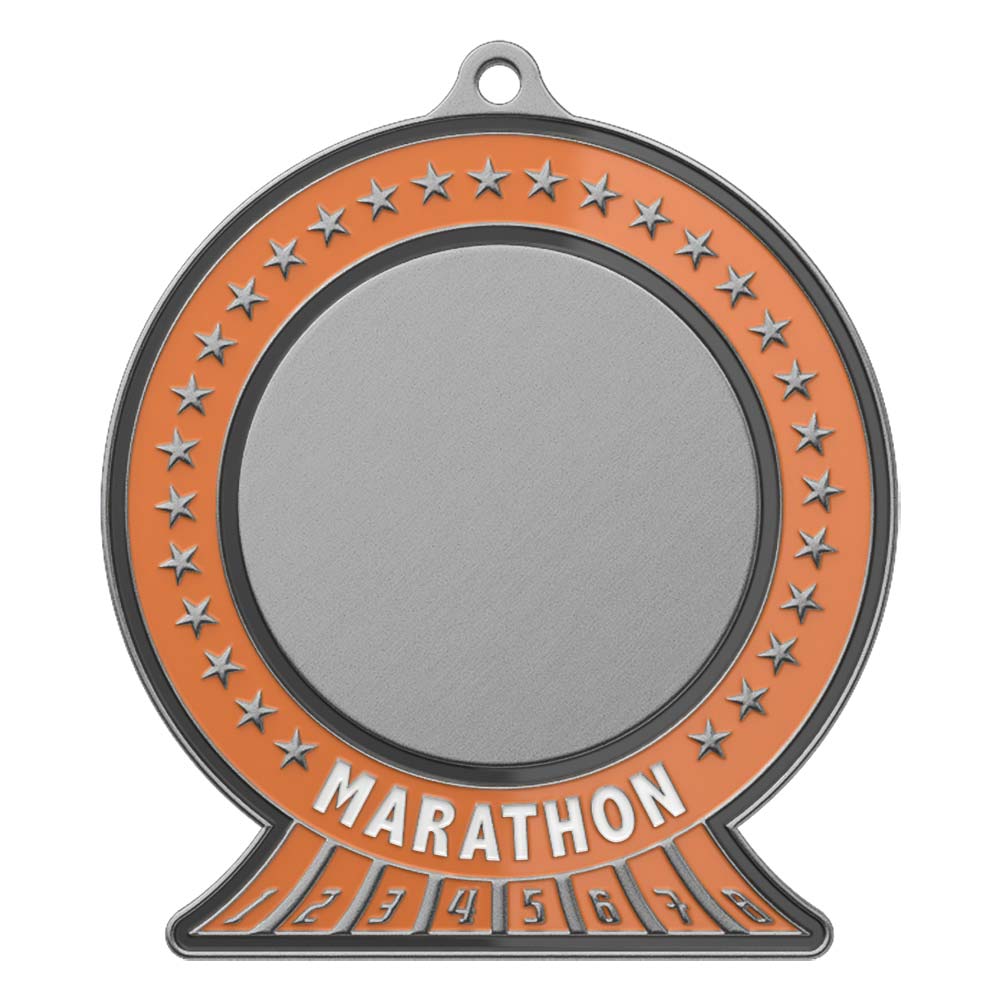 Marathon 2025 Victory Medal Antique Silver Marathon 2025 Victory Medal Antique Silver