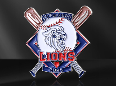 Cooperstown Soft Enamel Baseball Pins