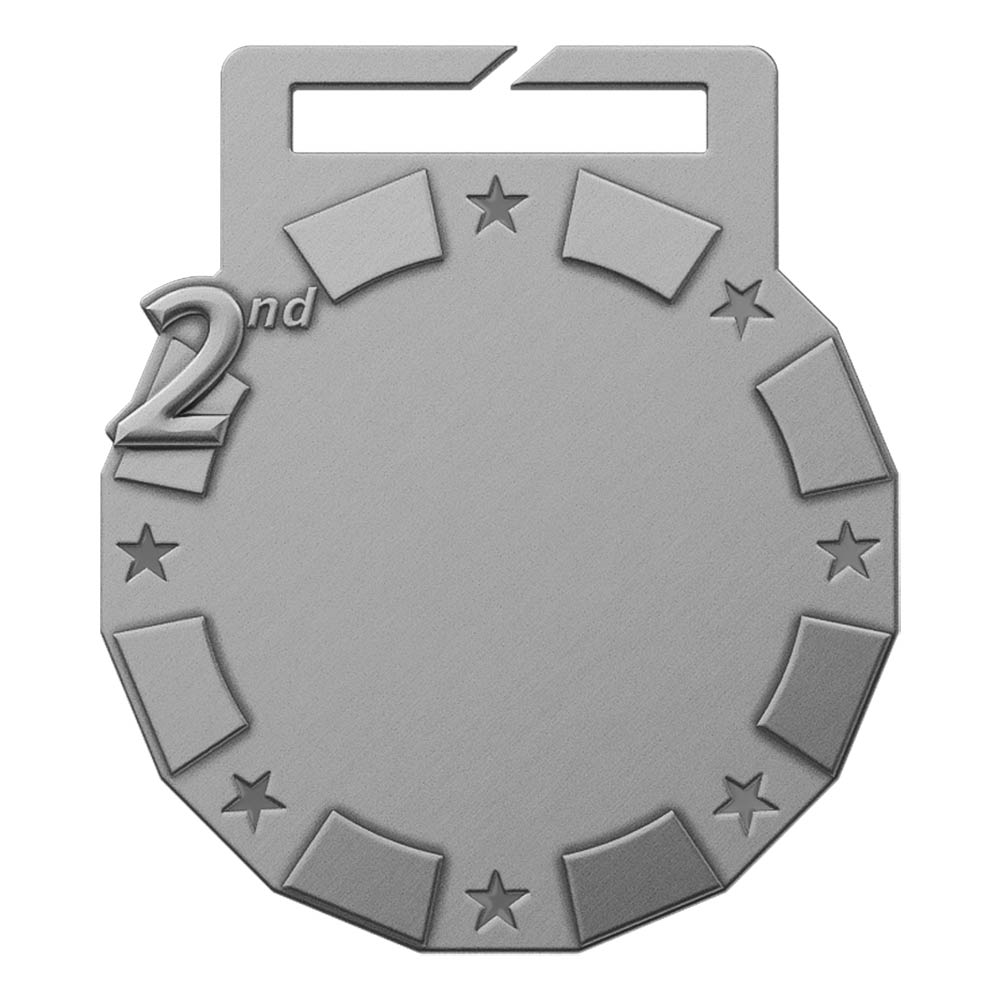 Super Cup Soccer 2nd Place Medal Antique Silver Super Cup Soccer 2nd Place Medal Antique Silver