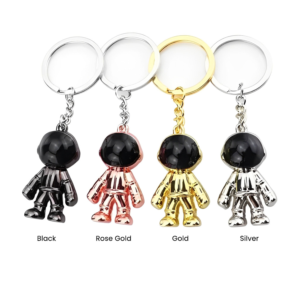 Metal 3D Astronaut Key Chain Pendant