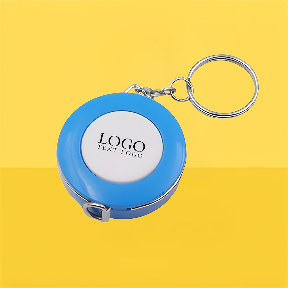 Retractable Plastic Round Tape Measure Keychain Retractable Plastic Round Tape Measure Keychain