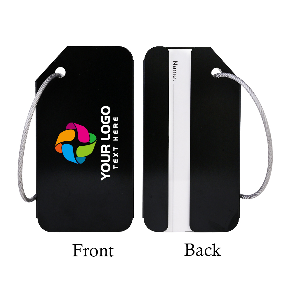 Aluminum Luggage Tag with Name Card