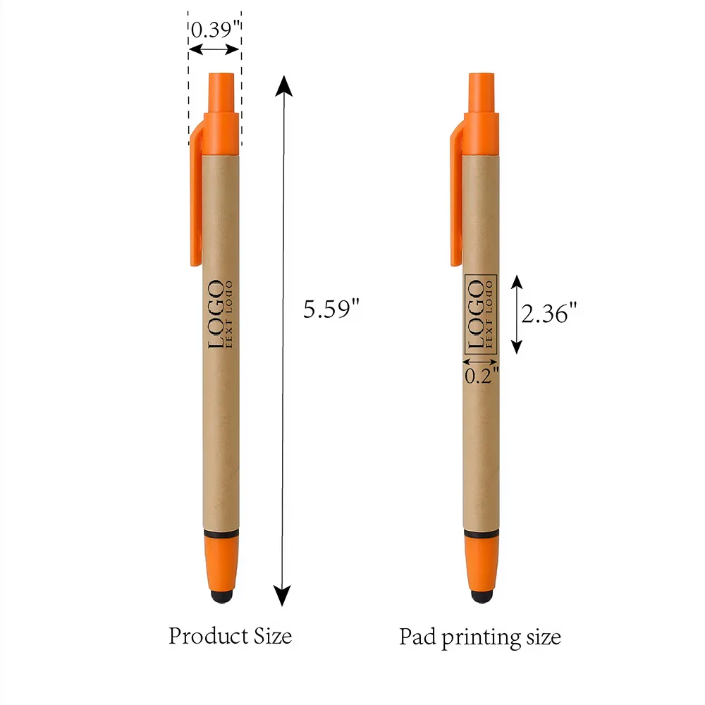 Recycled Ballpoint Stylus Pens