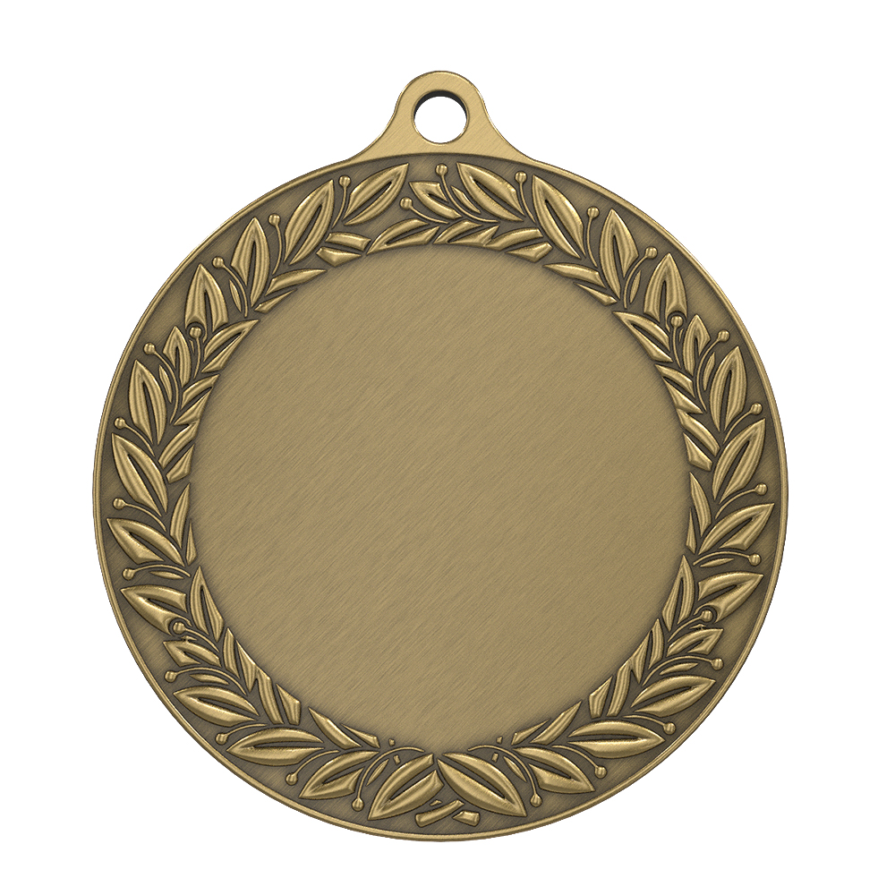 Wreath Award Metal Medals antique gold