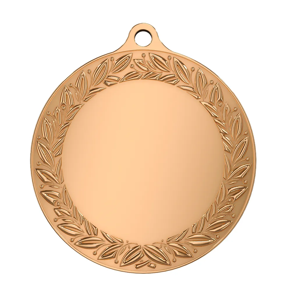 Wreath Award Metal Medals shiny copper Wreath Award Metal Medals shiny copper