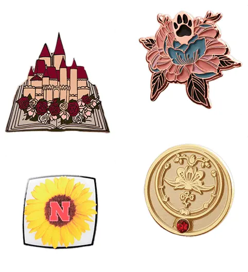 Custom Special Flower Pins