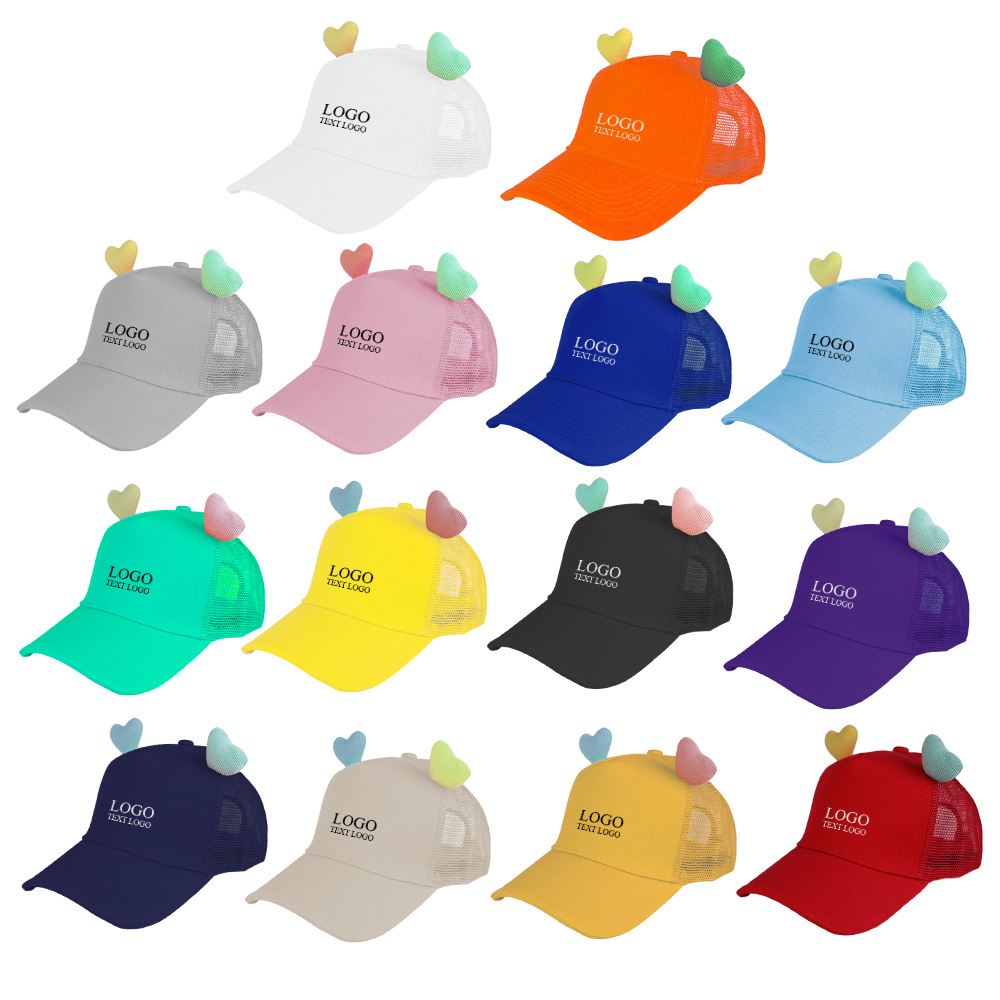 Breathable Heart Baseball Hat Sum