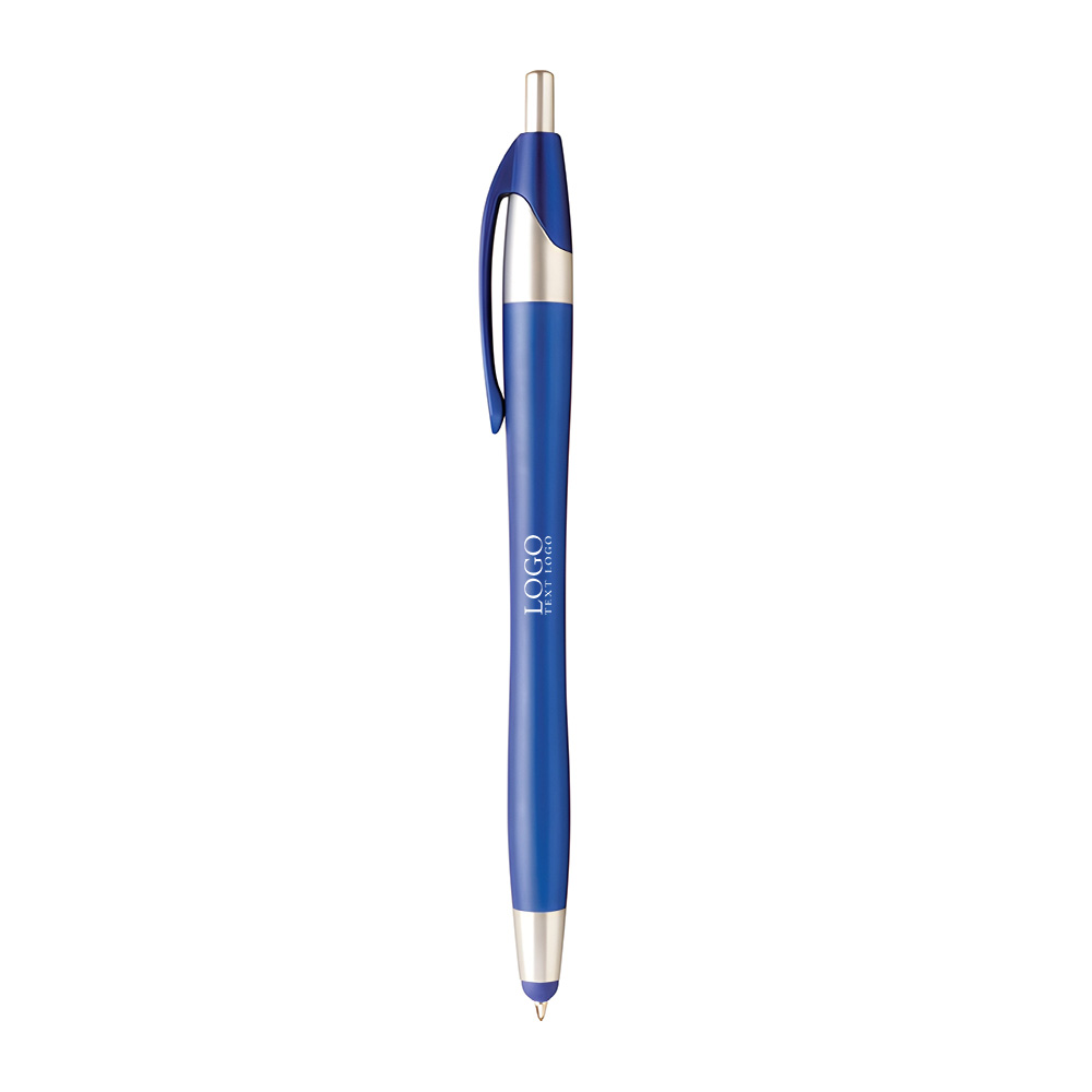 Javalina Spring Stylus Pen Blue with Logo