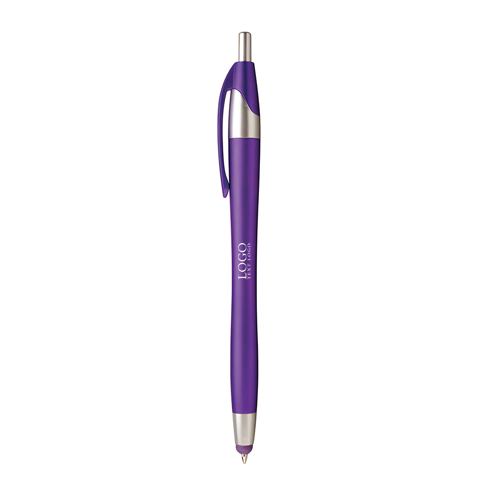 Javalina Spring Stylus Pen Purple with Logo