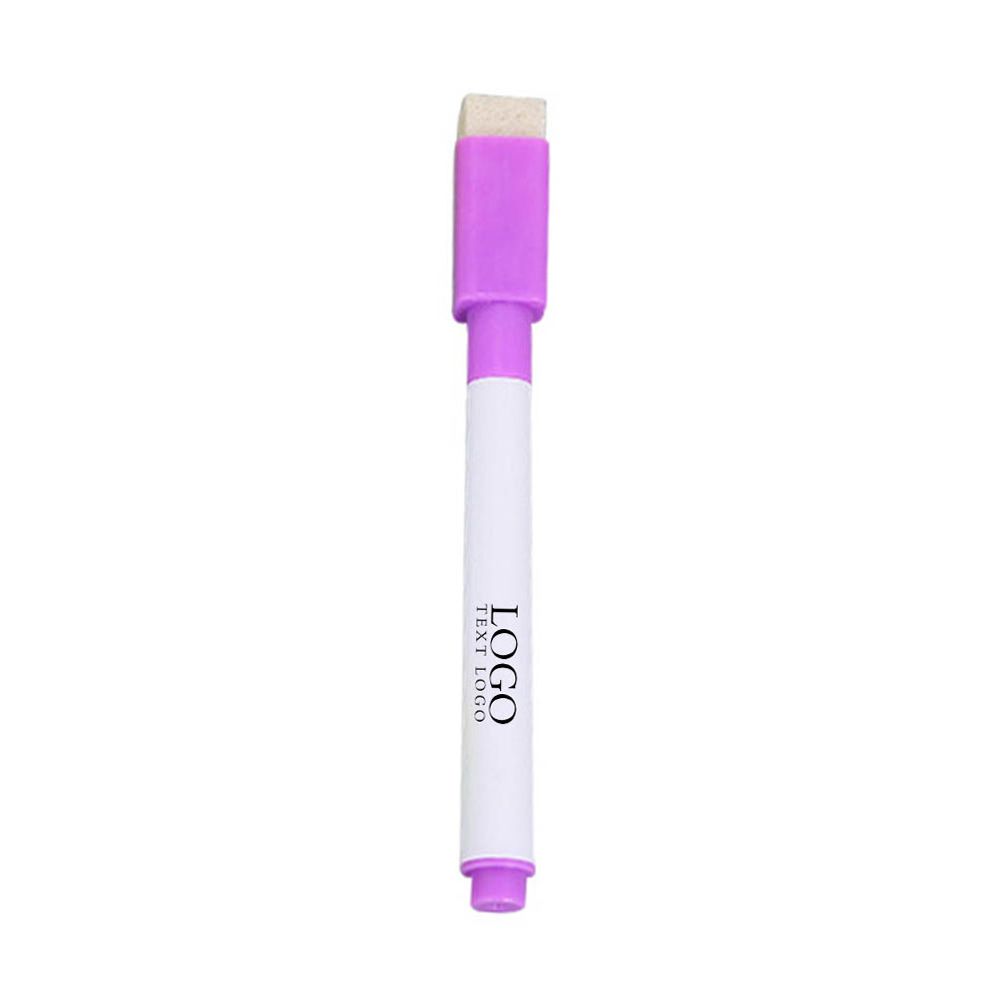 Purple Promo Magnetic Colorful White Board Markers With Logo