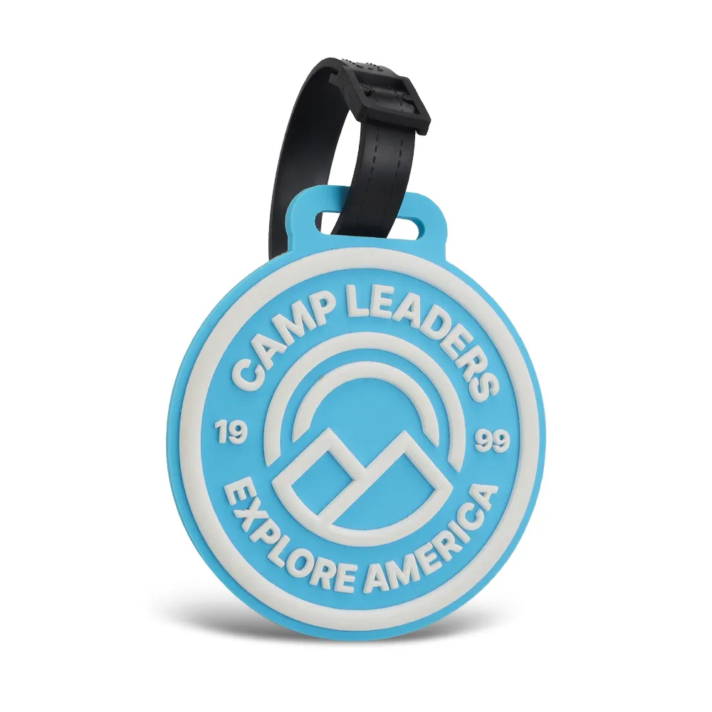 2D PVC Luggage Tags