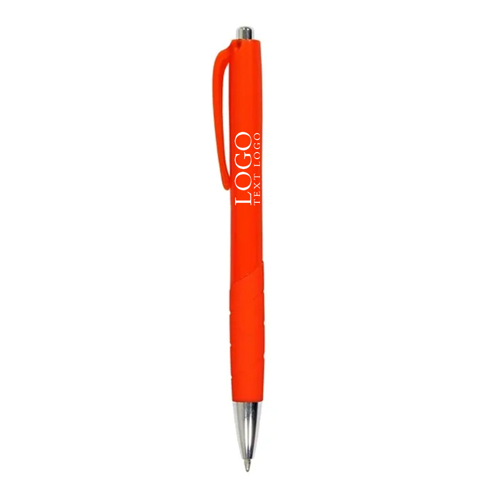Advertising ERGO II Grip Pen Orange with Logo
