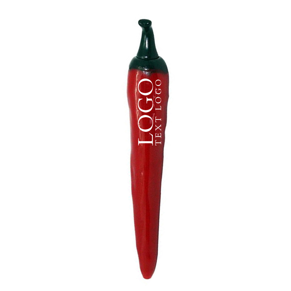 Promo Chili Pepper Clicker Pen Red