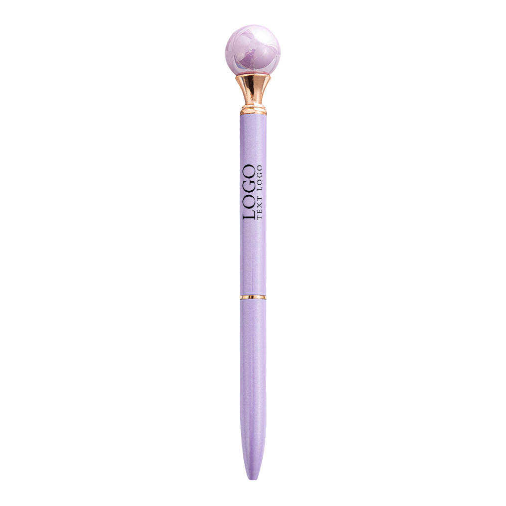 Promo Pearl Ballpoint Pen Purple