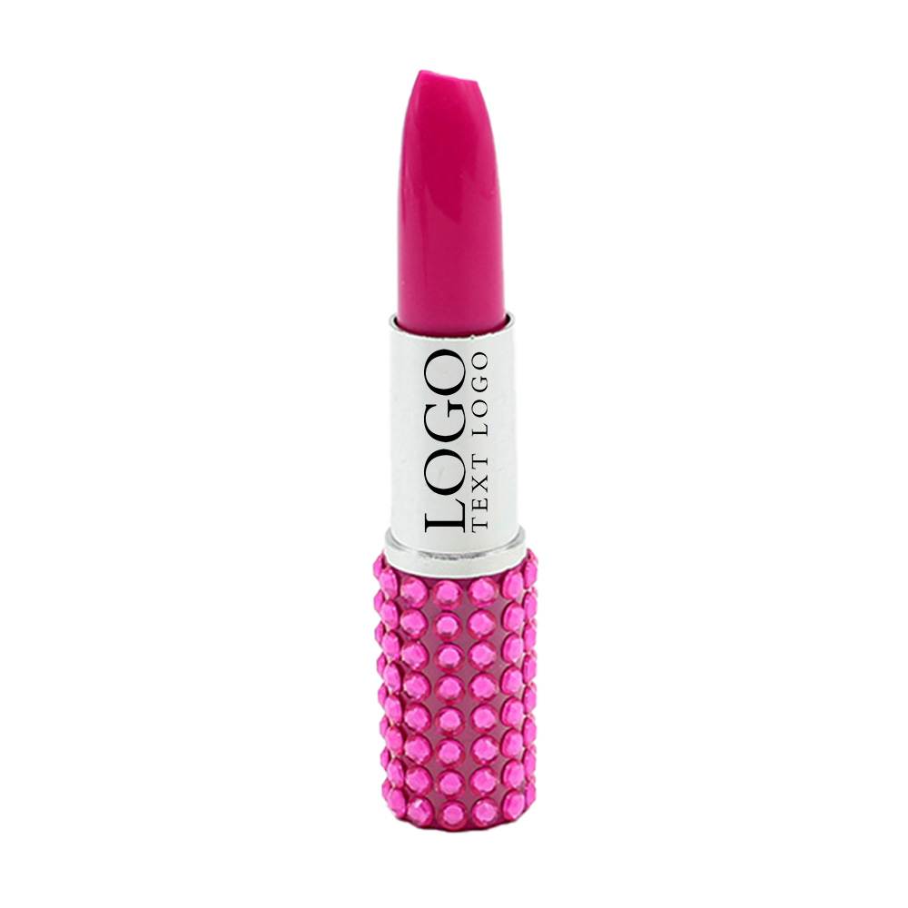 Promo Rhinestone Lipstick Pen Pink