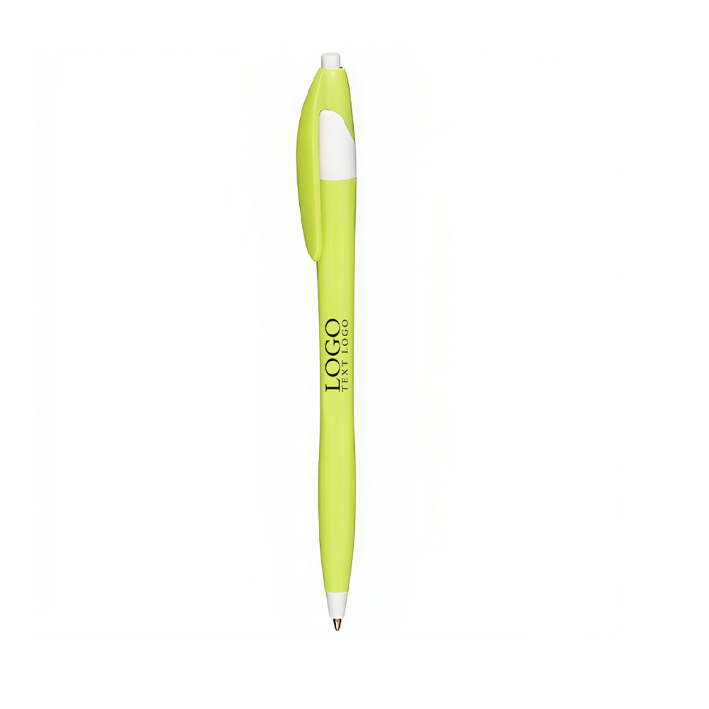 Derby Tropical Ballpoint Pen Spring Green With Logo