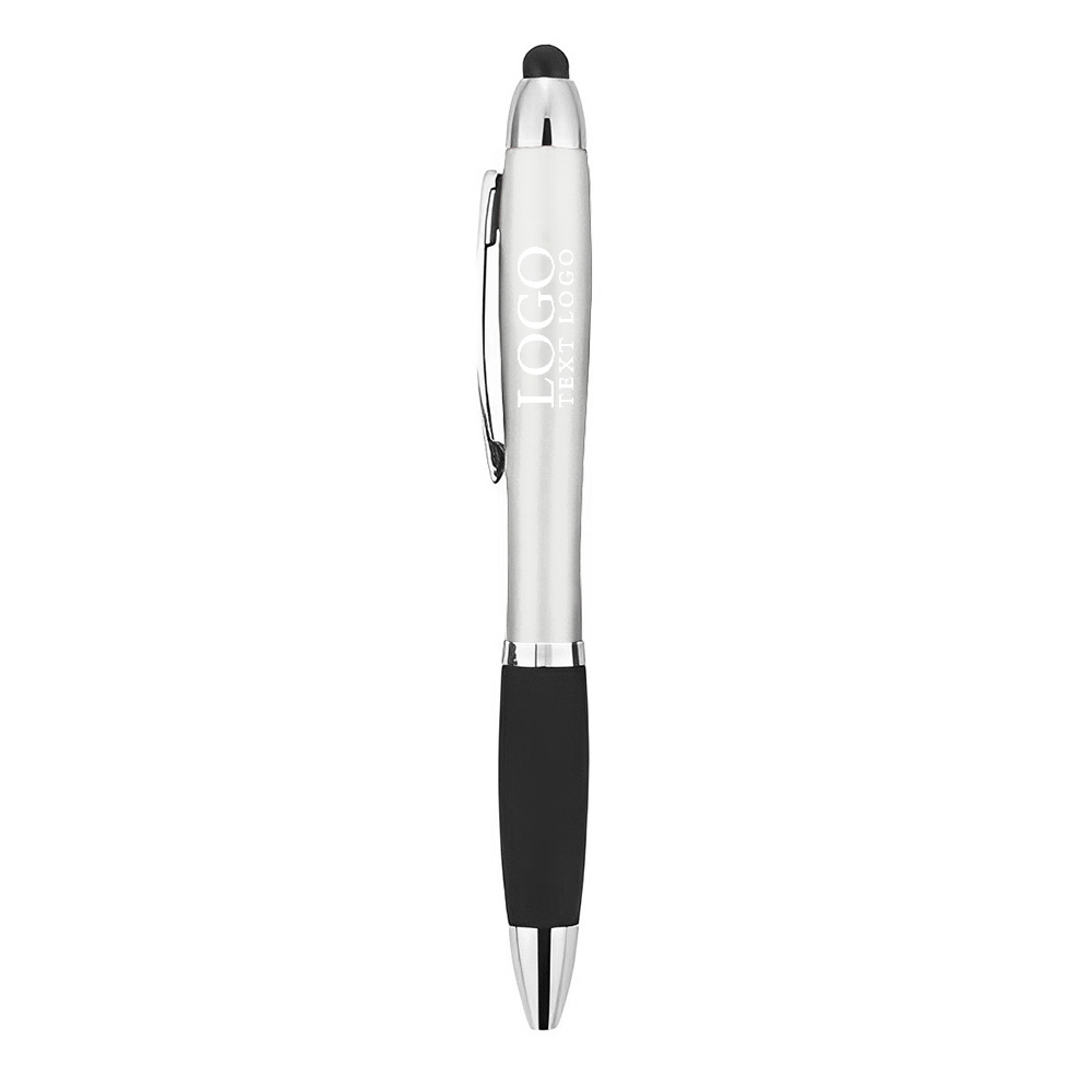 Light-Up Twist Pen Logo Sliver