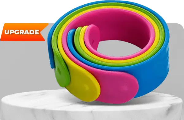 Silicone Slap Bracelets