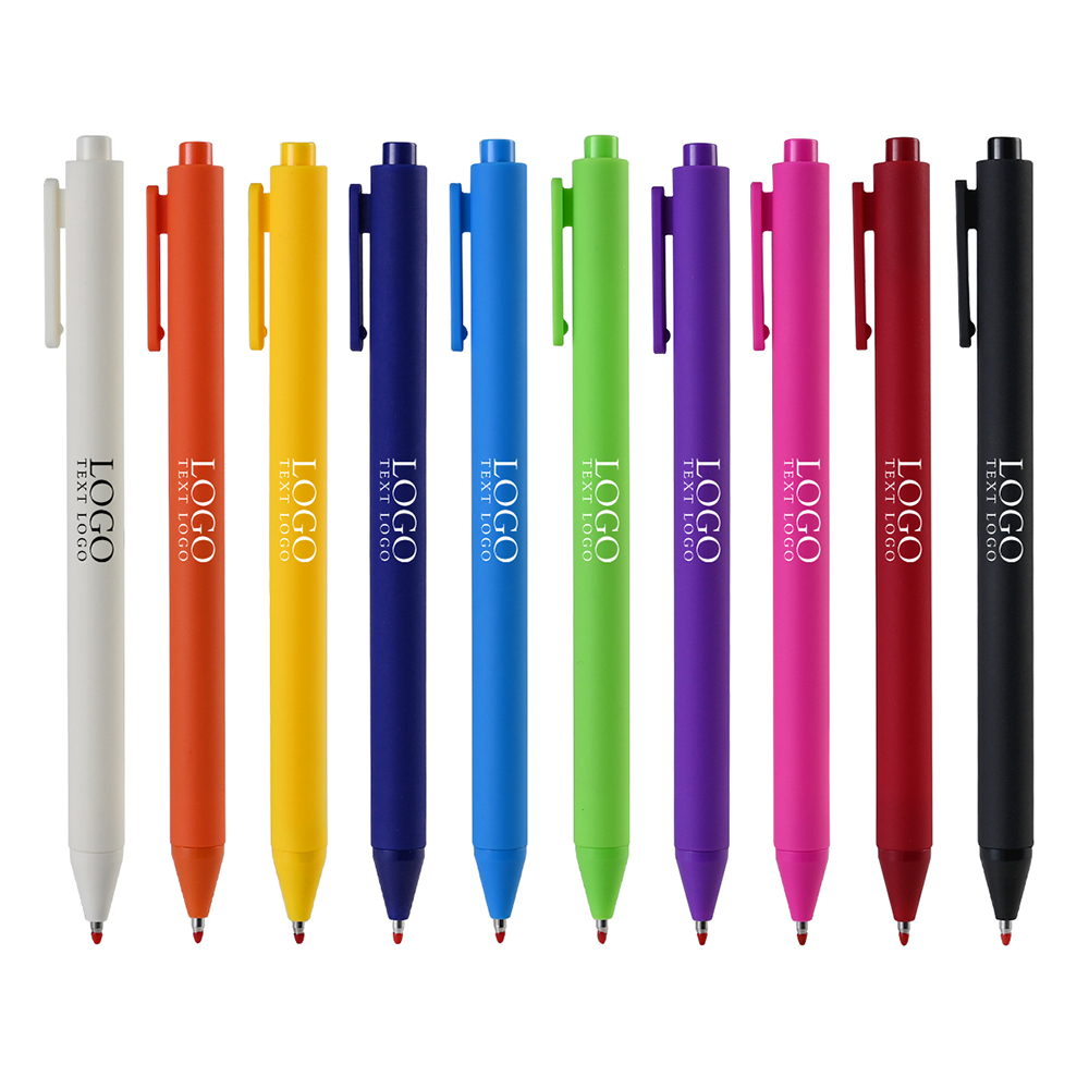 Group shot of Vibrant Multi-Color Custom Gel Pens