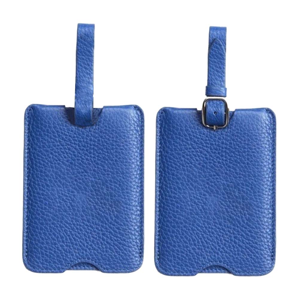 Anti-Loss Genuine Leather Travel BagTag