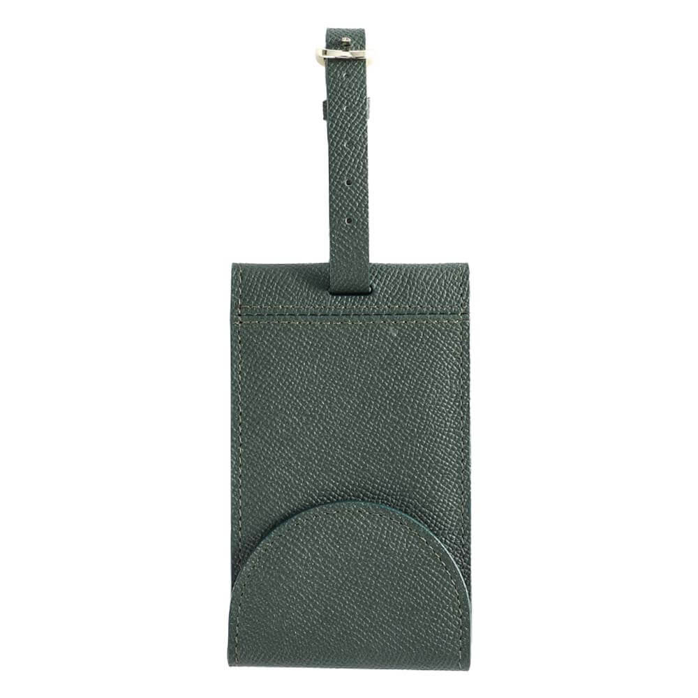 Creative Genuine Leather Travel ID Tag green Creative Genuine Leather Travel ID Tag green