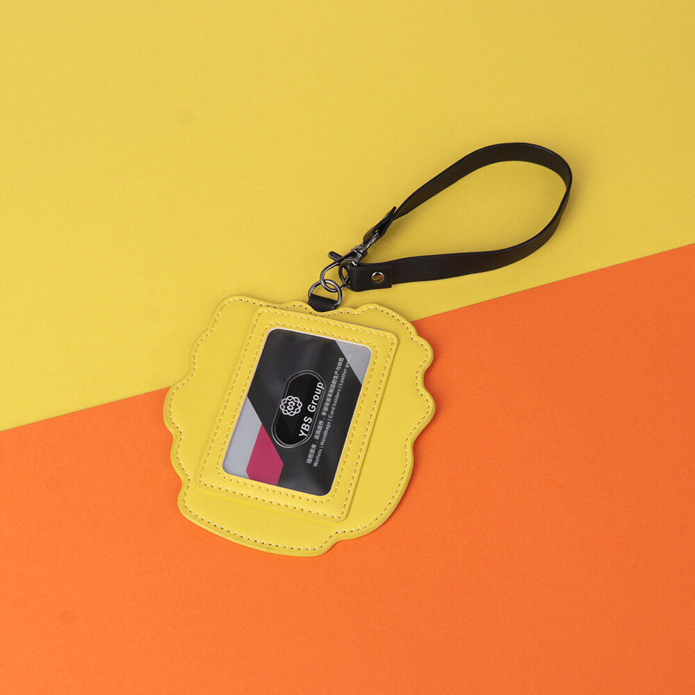 Lifestyle shot of Cute PU Leather Anti-lost Luggage Tags