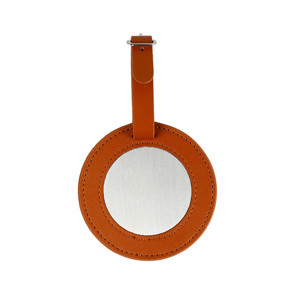 Golf Minimalist Hang Tag Luggage Tag Brown