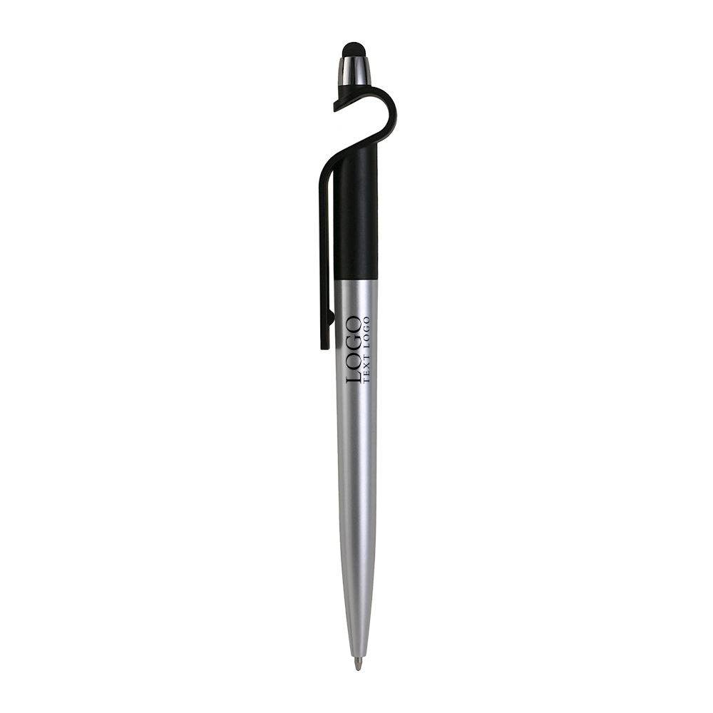 Cell Phone HolderStylus Pen With Your Logo-Black