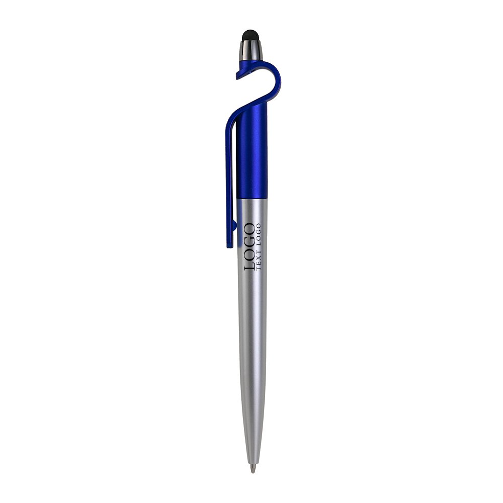 Cell Phone HolderStylus Pen With Your Logo-Blue