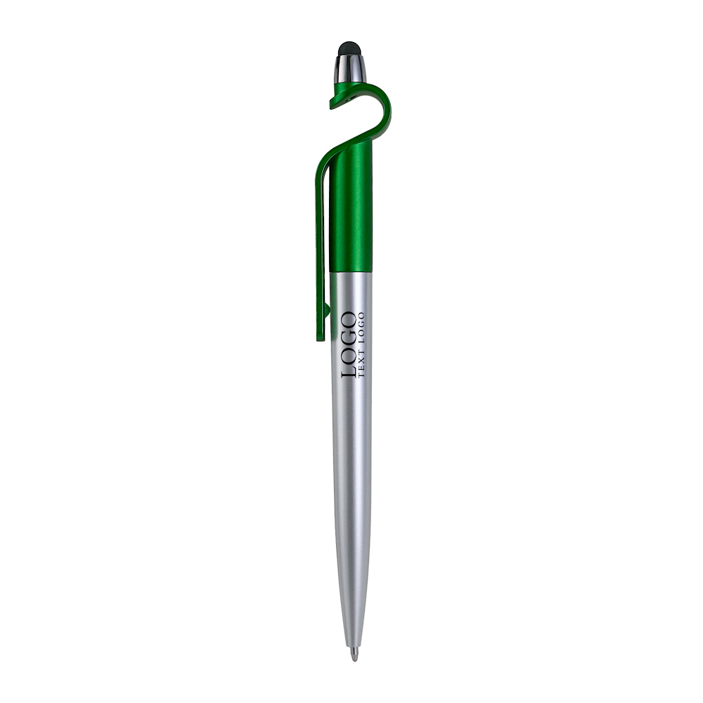 Cell Phone HolderStylus Pen With Your Logo-Green