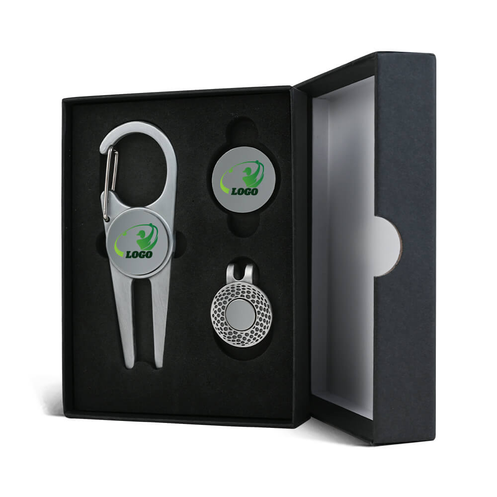 Deluxe Golf Divot Tool Set with Ball Markers