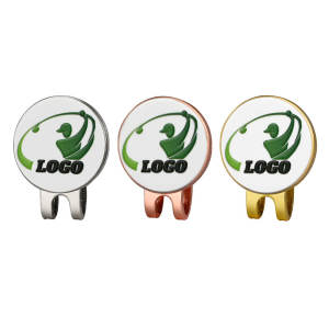 Hat Clip with Custom Logo Ball Marker