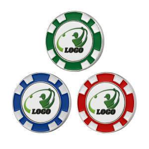 Full Color Custom Golf Ball Marker