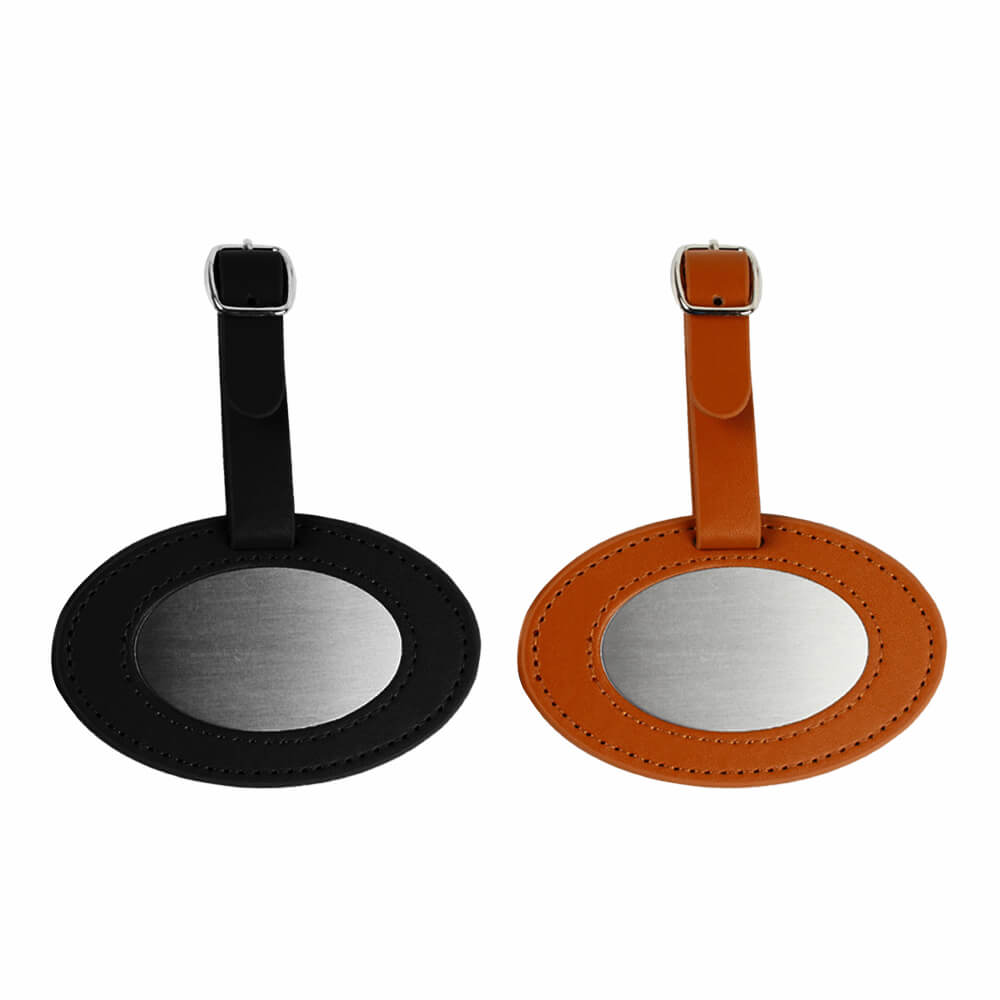 Metal Chic Minimalist Luggage Tag
